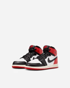 NIKE Retail B.V. Air Jordan 1 Retro High OG "Black Toe Reimagined" (Preschool)<Enfant Enfants|Air Jordan