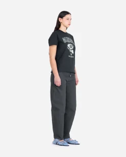 GANNI A/S Basic Cotton Witch Relaxed T-shirt< T-Shirts & Hauts