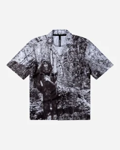 SLAM JAM SRL (ARIES ROA) Bigfoot Airtex Hawaiian Shirt< Chemises