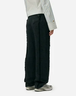 GANNI A/S Boucle Suiting Pants< Pantalons