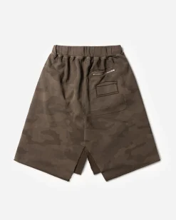 SLAM JAM SRL (ARIES ROA) Deconstructed Aged Camo Sweatskirt< Robes Et Jupes