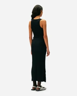 GANNI A/S Dress Longue débardeur en côte douce de coton< Robes Et Jupes