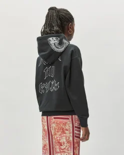 SLAM JAM SRL (ARIES ROA) Fear No Evil Hoodie< Sweats À Capuche & Sweats