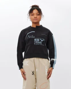 Perks And Mini Pty Ltd (P.A.M.) Flotsam Split Neck Sweatshirt< Sweats À Capuche & Sweats