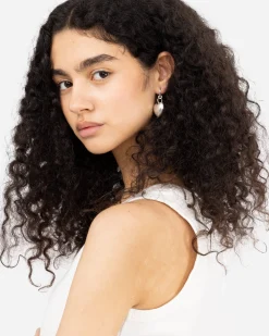 Prawn Family Heart Earring< Bijoux