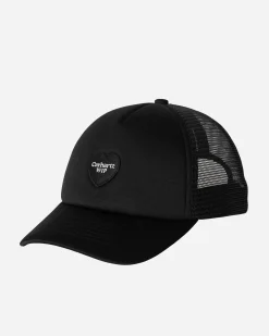 Carhartt Heart Patch Trucker Cap< Caps