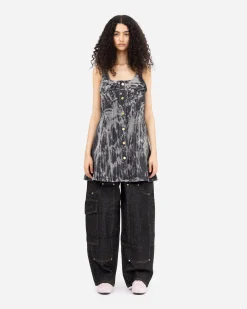 GANNI A/S Heavy Denim Mini Dress< Robes Et Jupes