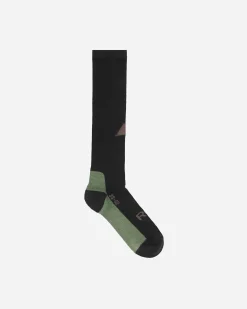 SLAM JAM SRL (ARIES ROA) Logo Wool High Socks< Outdoor|Chaussettes