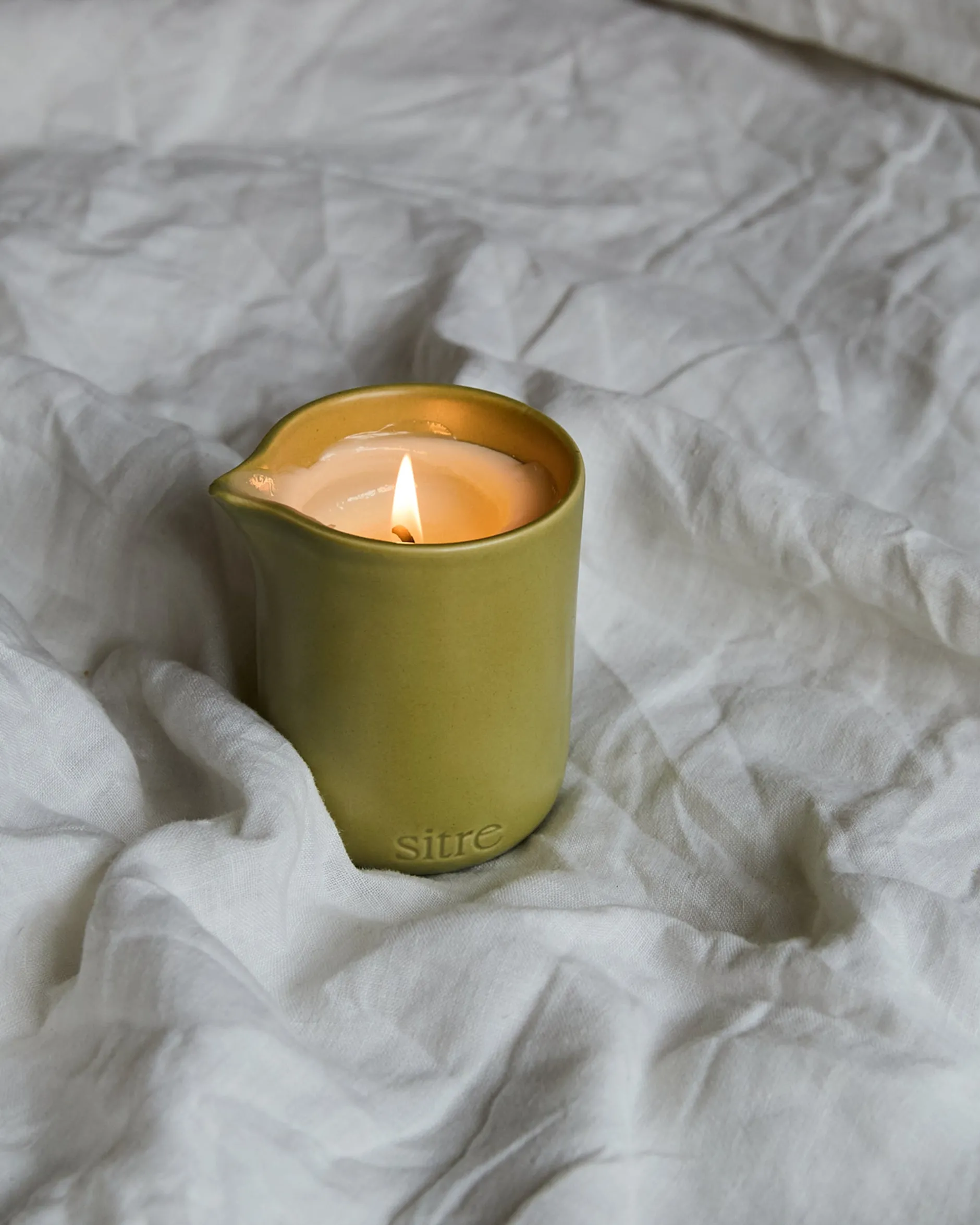 sitre ApS Night Touch Massage Candle< Tasses|Bougeoirs