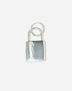 Prawn Family Padlock Hoop< Bijoux