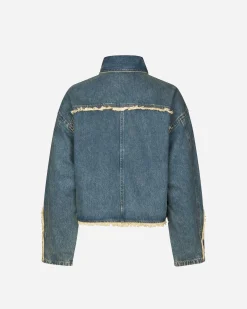 Second Female ApS (Oval Square) River Denim Jacket< Vestes Et Manteaux