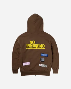 SLAM JAM SRL (ARIES ROA) Sticker Zip Thru Hoodie< Sweats À Capuche & Sweats