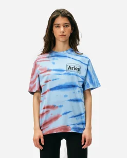 SLAM JAM SRL (ARIES ROA) Stoned Temple Tie Dye t-shirt< T-Shirts & Hauts