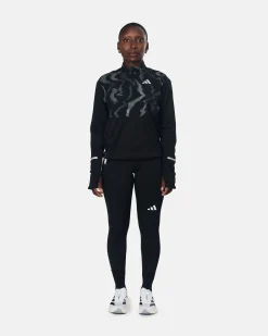 Adidas DK A/S Ultimate Hi Vis Reflective 1/2 Zip< Running