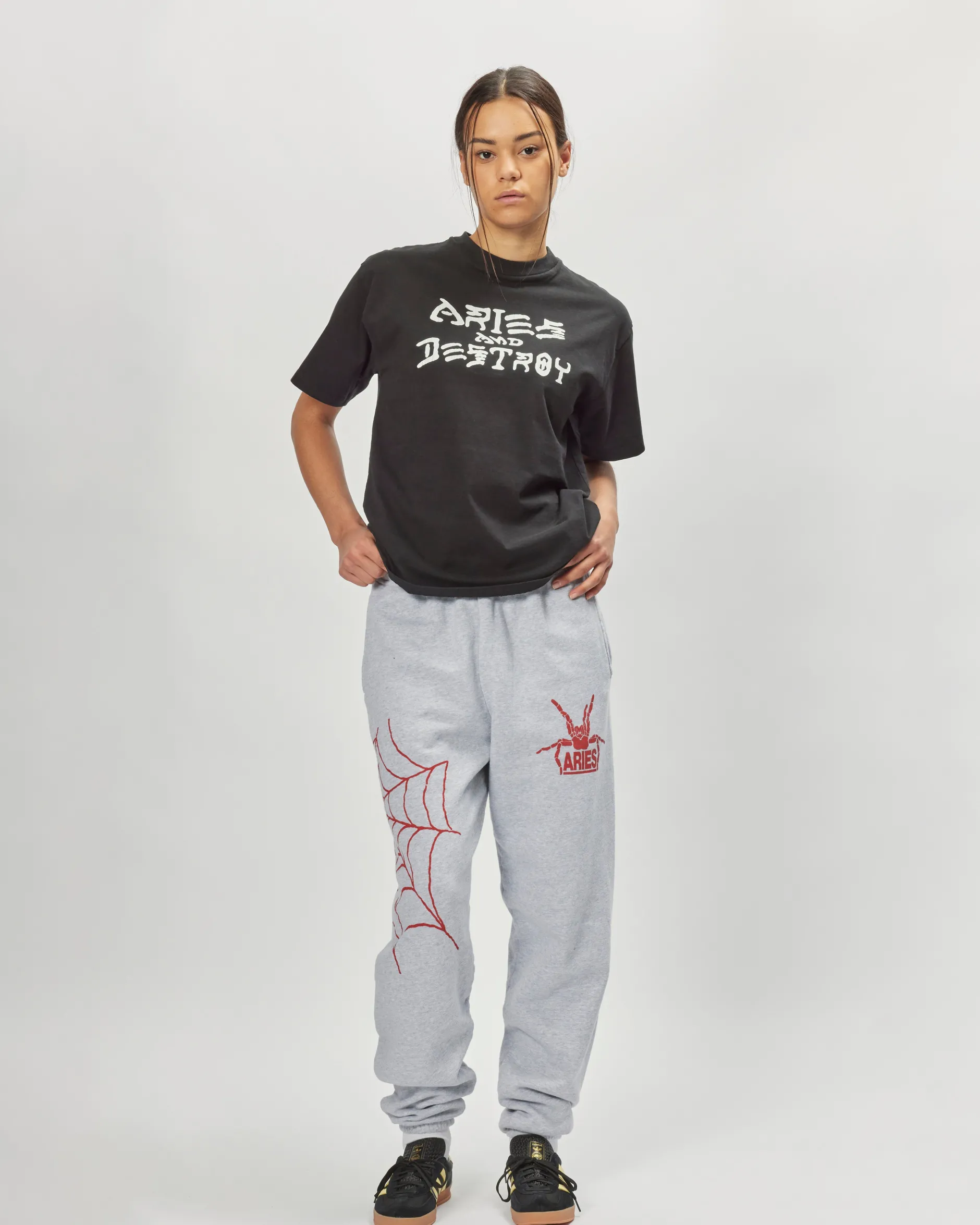 SLAM JAM SRL (ARIES ROA) Vintage Aries and Destroy T-shirt< T-Shirts & Hauts